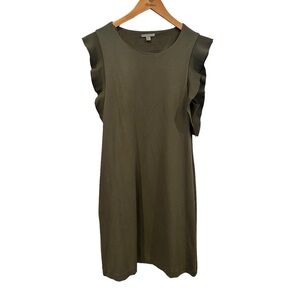 COS Olive Green Sleeveless Dress